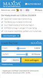 Mobile Screenshot of maxda.de